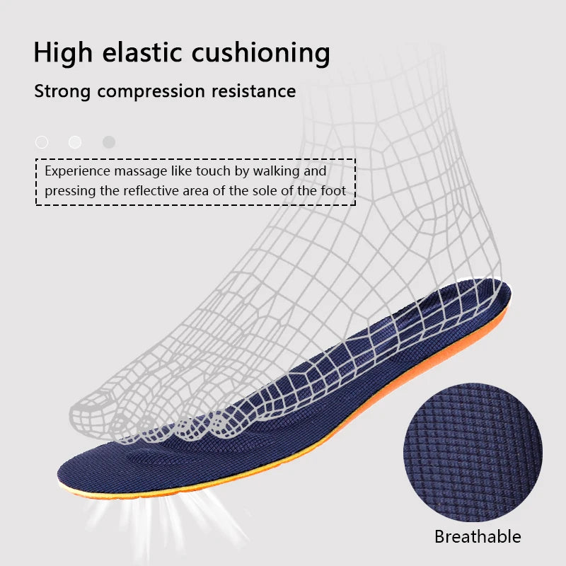 Memory Foam Orthopedic Insoles -Comfort & Pain Relief for Every Step
