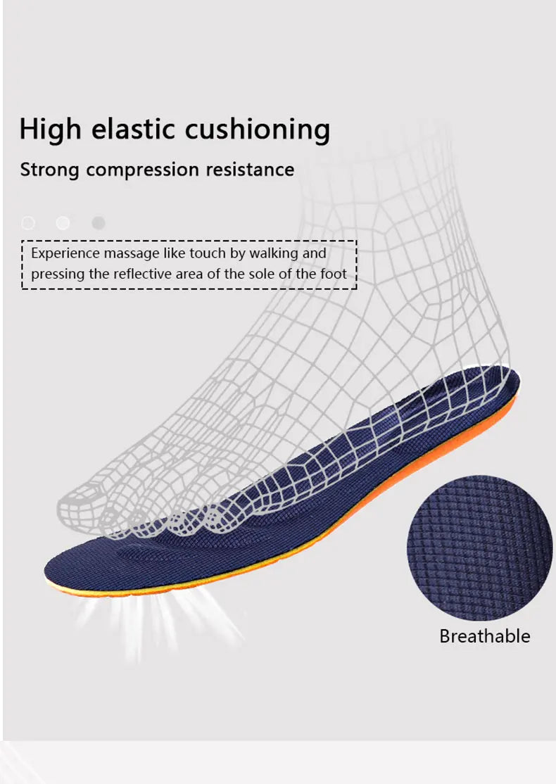Memory Foam Orthopedic Insoles -Comfort & Pain Relief for Every Step