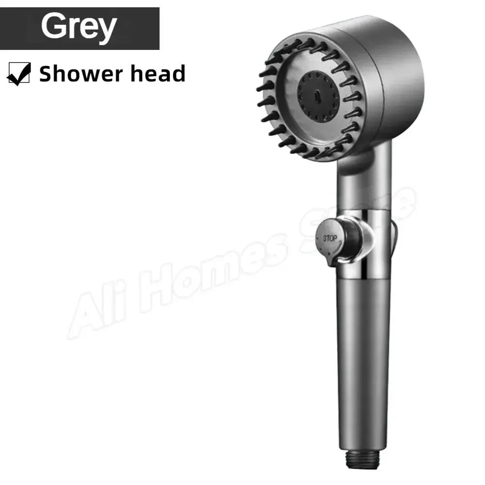 4-in-1 High-Pressure Shower Set | Complete Kit (All Parts Included