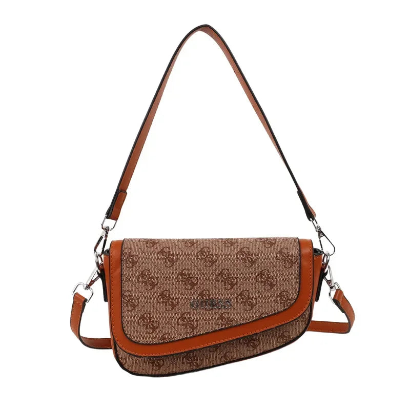 ✨ Elegant Vintage Crossbody Bag – Chic Quilted Design with Gold Chain Detail