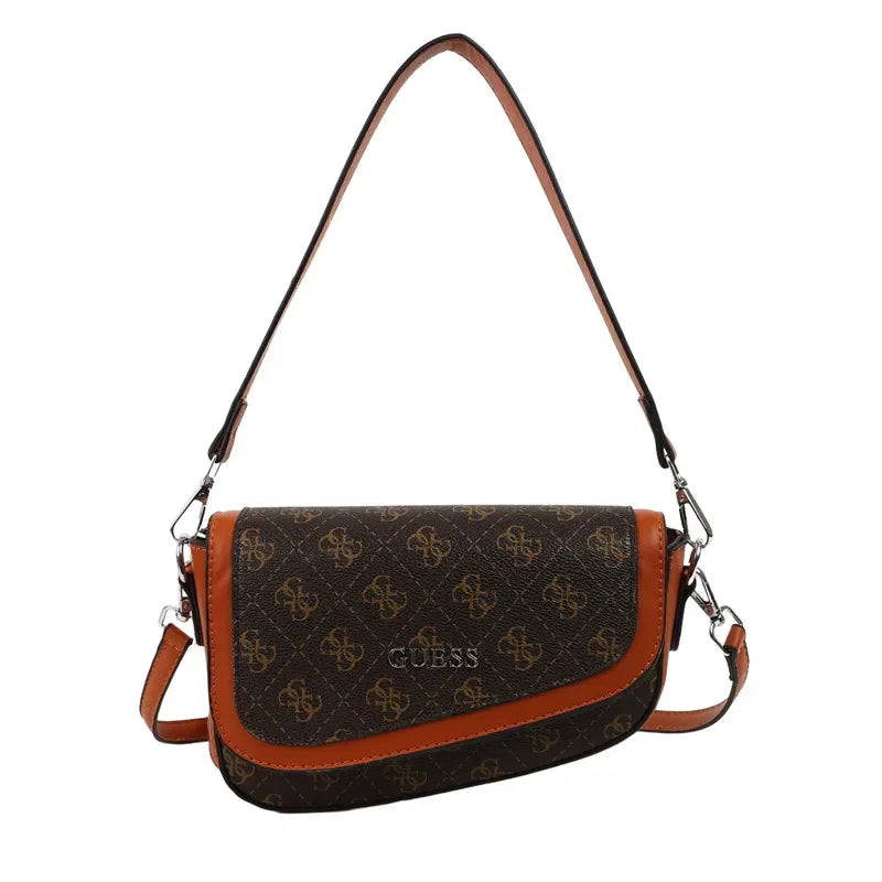 ✨ Elegant Vintage Crossbody Bag – Chic Quilted Design with Gold Chain Detail