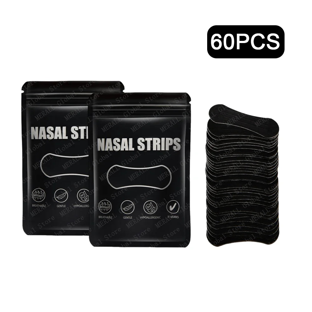 Anti-Snoring Nasal Strips – Easy Breath & Better Sleep for Men and Women