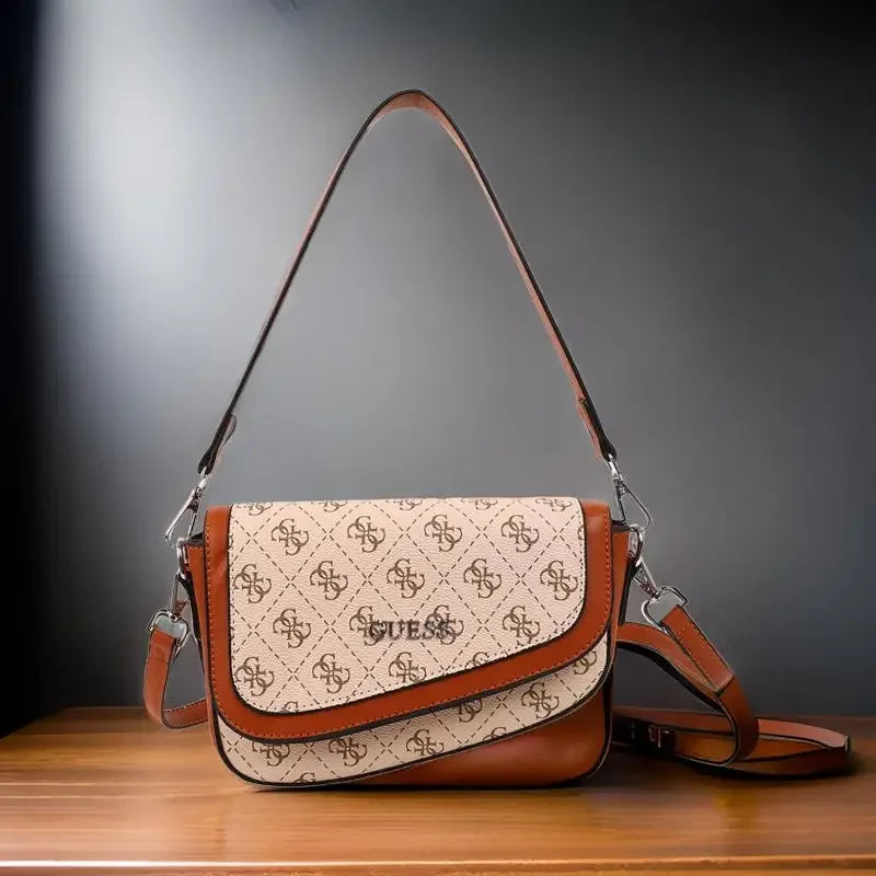 ✨ Elegant Vintage Crossbody Bag – Chic Quilted Design with Gold Chain Detail