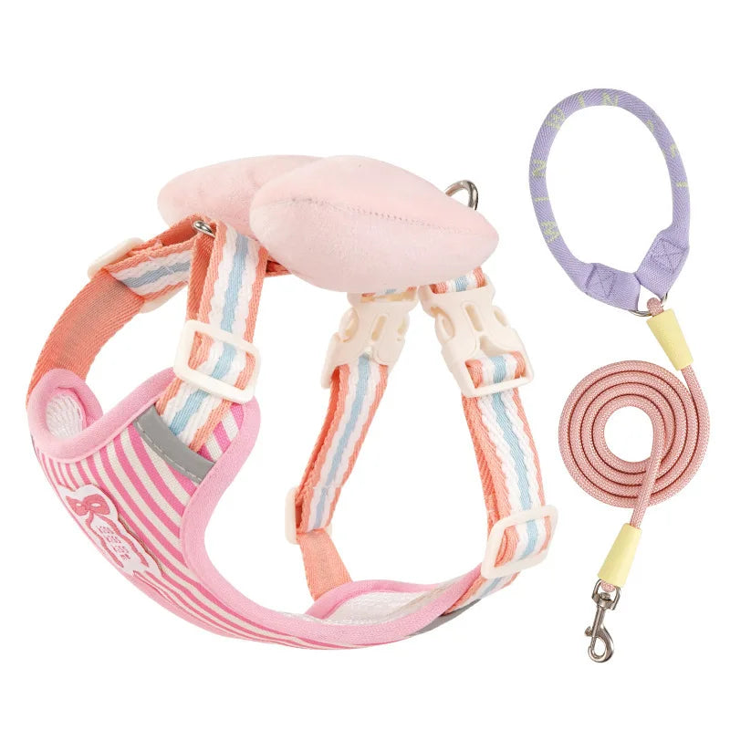 Stylish Dog Leash with Bowknot – Comfortable, Durable & Cute Design