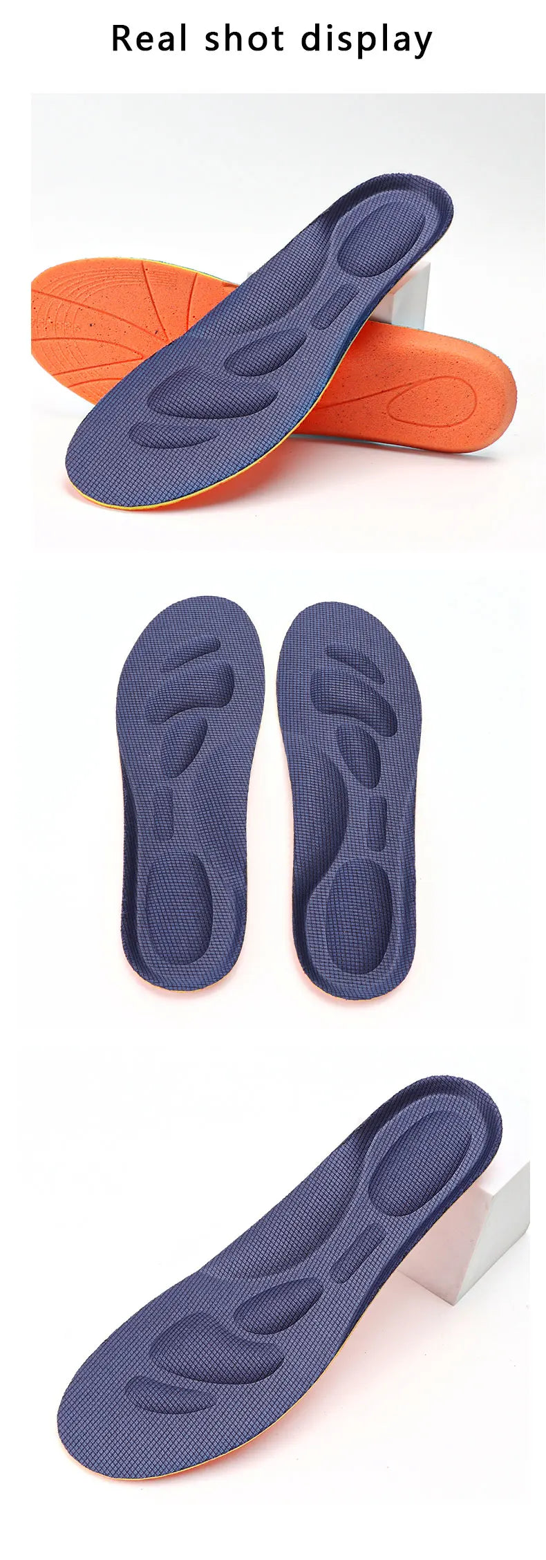 Memory Foam Orthopedic Insoles -Comfort & Pain Relief for Every Step